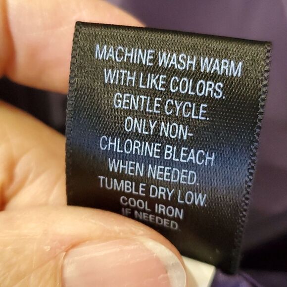 Croft & Barrow purple jacket. Size small, removable hood. SMALL. excelle… - Picture 13 of 14